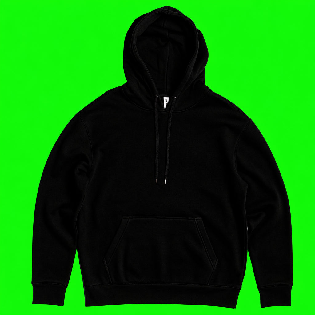 Heavyweight Urban Hoodie - Black