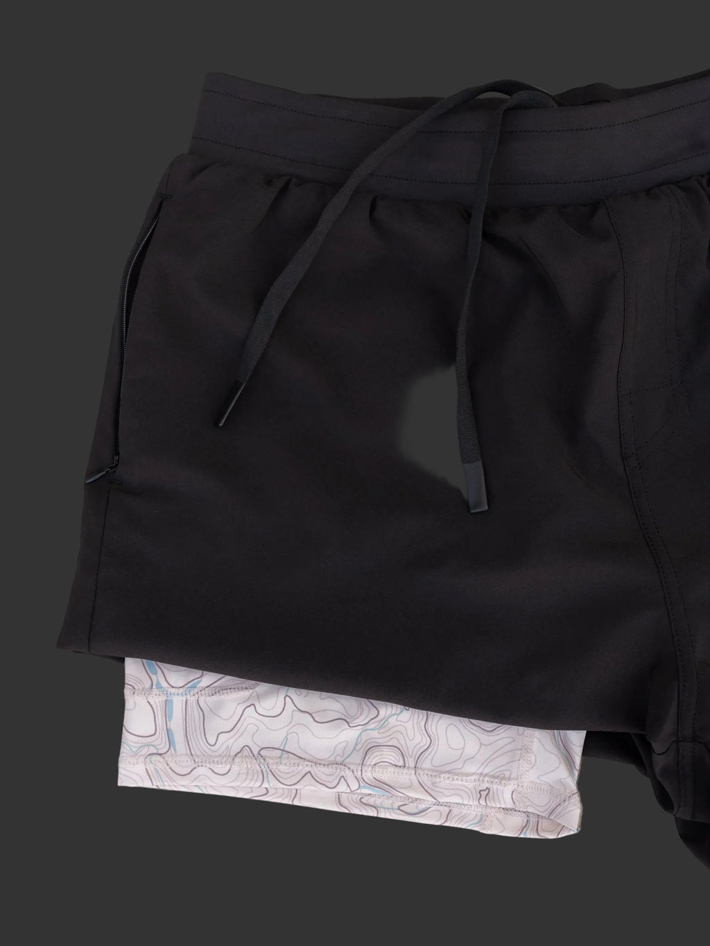 MEN'S | HYBRID SHORT : BLACK