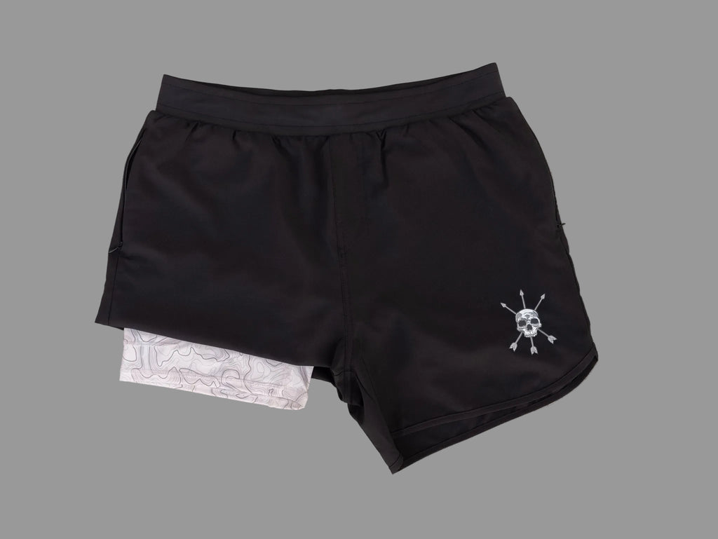MEN'S | HYBRID SHORT : BLACK