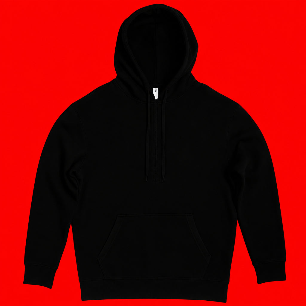 Heavyweight Urban Hoodie - Black